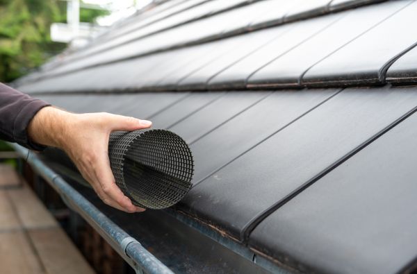 Gutter Mesh Installation in Grayson